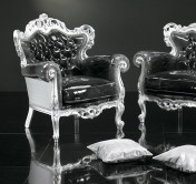 Klasikinio stiliaus baldai Sofos, foteliai art 9102P Fotelis